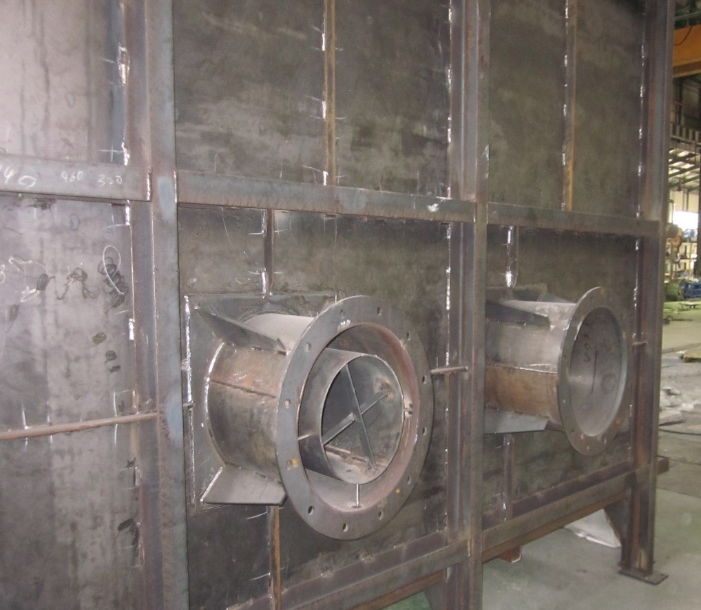 열처리로 시공 사진 1